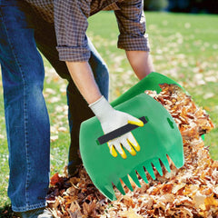 Garden Plastic Rake Leaf Rake Collect Fallen Leaves